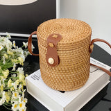 Woven Handbag Organizer Ladies Shopping Travel