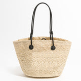 Straw Woven Women Tote Bag Summer Beach Bag