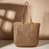 Straw Woven Bag Shoulder Woven Bag