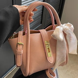 Hand Carry Bucket Bag Fashion Messenger Bag