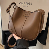 New Shoulder Messenger Bag Bucket Bag