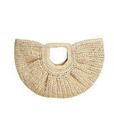 Portable Moon Bag Retro Casual Handbag