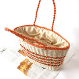 Hollow Out Vegetable Basket Vacation Casual Handbag
