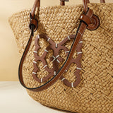 Straw Bag Large Capacity Vacation Bag