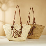 Straw Bag Large Capacity Vacation Bag