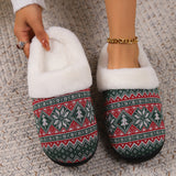 Winter Thick-soled Indoor Home Warm Slippers