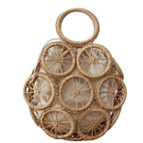 Beach Bag  Straw Woven Handbag