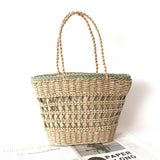 Hollow Out Vegetable Basket Vacation Casual Handbag