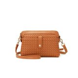 One Shoulder Multifunctional Handbag Woven Bag