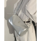 Summer Silver Pillow Bag Shoulder Bag Underarm Bag
