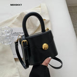 Summer Crossbody Bags Ladies Bucket PU Shoulder