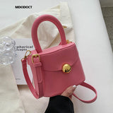 Summer Crossbody Bags Ladies Bucket PU Shoulder