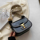 Summer  Vintage Shoulder Bags PU Leather Crossbody Bags