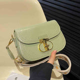 Summer  Vintage Shoulder Bags PU Leather Crossbody Bags