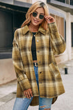 Plaid Flannel Shacket Jacket Women