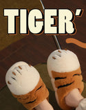 Indoor Warm Cute Tiger Couple Slippers Winter Cotton Slippers