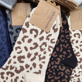 Paziye Fashion Leopard Pattern Tide Socks