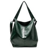 High Capacity Women Handbag Leather Crossbody Bags