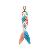 Paziye Hand Woven Bag Pendant Mermaid Keychain