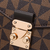 Paziye Check Print Ladies Crossbody Bag