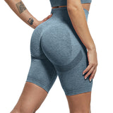 Sexy Women Leggings Shorts Bubble Butt Push Up Fitness Legging Slim High Waist Leggins Mujer Seamless Fitness Legging
