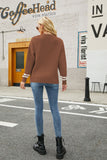 Fall Outfits Apres Ski Letter Knit Pullover Sweaters