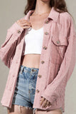Plain Button Up Cable Knit Coat with Winter Outfits Pockets