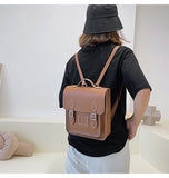 Backpack Messenger Bag Vintage Hand Woven Bag