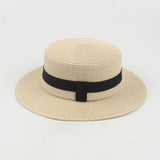 Women Beach Wide Brim Straw Hat