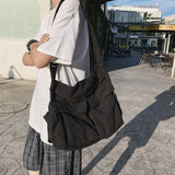Girl Handbag Canvas Teenager Shoulder Bags Teenage Women's Messenger Bags Ladies Casual Bag Teen Handbag Crossbody Purse
