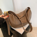 Crossbody Bags for Women Large Capacity Luxury Handbags Solid Soft Shoulder Bags Female Casual Travel Bag Vintage