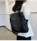 Paziye Vintage Soft Front Ladies Backpack