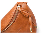 Fanny Pack Leather Ladies Bag With Wide Strap Chest Bag Handbag Festival Bag