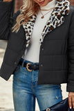 Leopard Fleece Jacket Coat