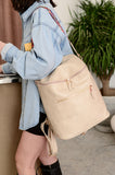 Paziye Bucket Type Large Capacity Backpack