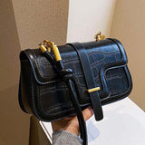 Classic Simple Pu Leather Crossbody Bag
