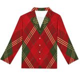 Women's Sleepwear Christmas Print Long Sleeve Casual Two Piece