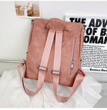 Paziye Vintage Soft Front Ladies Backpack