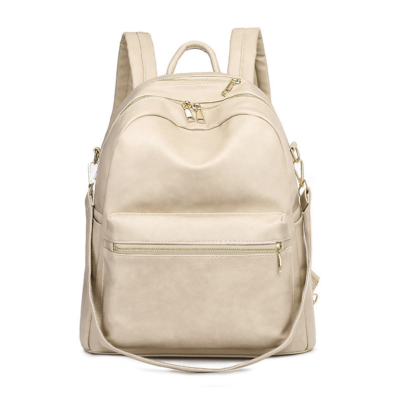 Paziye Retro Large Capacity Backpack Mommy Bag