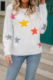 Knitting Star Long Sleeve Pullover Sweater