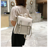 Paziye Fashion Preppy Messenger Backpack