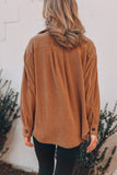 Turn Down Collar Single-breasted Wollen Coat