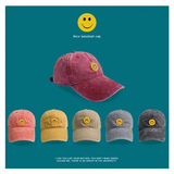 Vintage Smiley Baseball Cap Adjustable