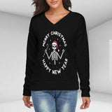 Christmas Top   Printed Vintage Long Sleeve Top