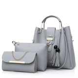 Paziye Retro Hand-held Messenger One-shoulder Three-piece Bag