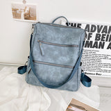 Paziye Vintage Soft Front Ladies Backpack