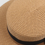 Women Beach Wide Brim Straw Hat