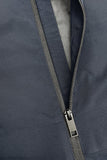 Plain Open Zipper Pockets Winter Outfits Hooded Outdoor Jackets