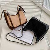 Paziye Lamb Wool Crossbody Bag