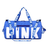 Paziye Pink Logo Gym Tote Bag
